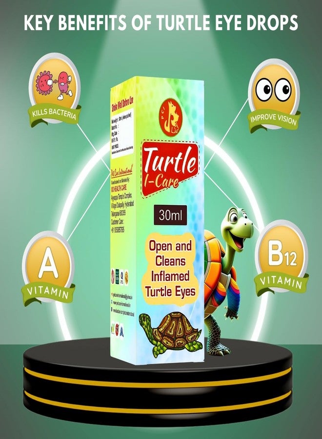 سايج سكوير سيج سكوير للعناية بالحيوانات الأليفة الدولية، قطرات العناية بالسلاحف والكالسيوم | عيون منتفخة وملتهبة وصدفة قوية | الكالسيوم والتغذية الأساسية لنمو صحي | رعاية صحية كاملة للسلاحف (30 مل) (عبوة من قطعتين) - Image 4